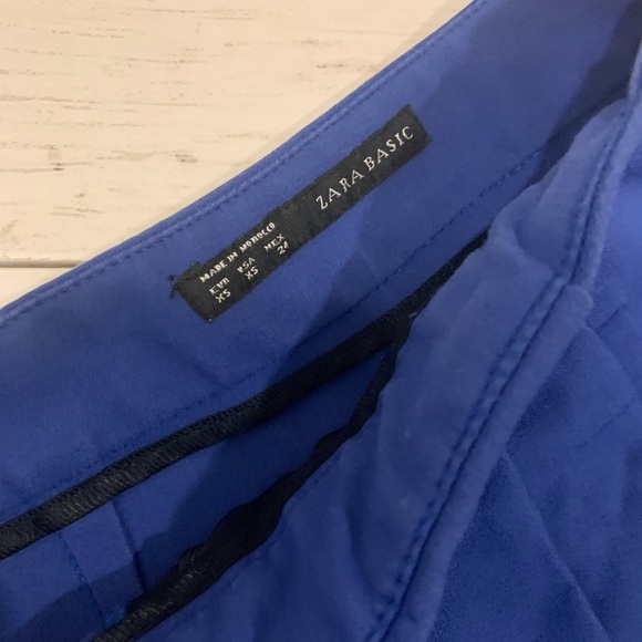 Zara blue skort shorts size XS - Picture 4 of 11